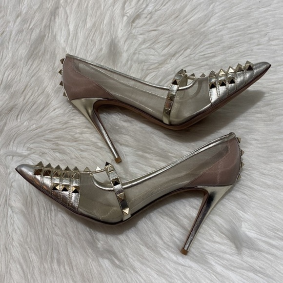 Valentino Garavani Rockstud Alcove pump size 37.5EU - Picture 4 of 14